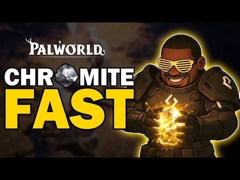 How to Get Chromite FAST in Palworld (Best Locations, Pals & Methods) | 2025 Guide