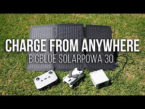 This Lets You Charge From ANYWHERE // BigBlue SolarPowa 30
