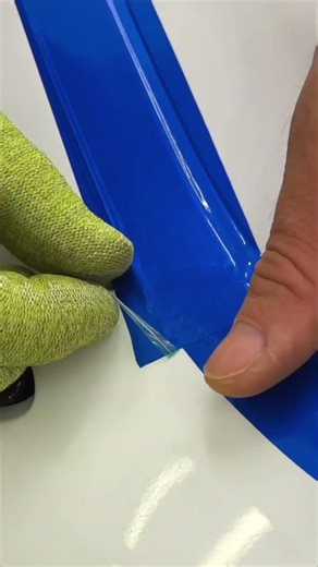 Tesla Model 3 Fender Stripe DIY – Gloss Blue Accent Made Easy 🚗✨