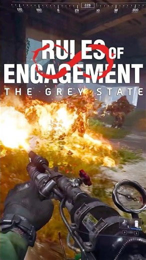 Flamethrower gameplay in Rules of Engagement: The Grey State 🔥