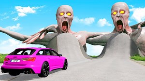 31K views · 921 reactions | Cars vs Giant Bulge | Car Ride Chase | BeamNG.Drive | Drive Gameplay | Facebook