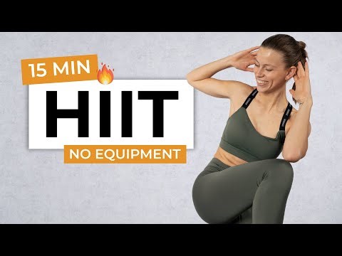 15 MIN FULL BODY BARRE HIIT WORKOUT | No Equipment