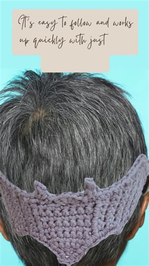 Bat Mask Crochet Pattern: Halloween Ear Saver (PDF Download)