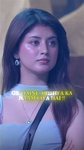 Arishfa’s maturity shines through her apologies. ❤️‍🩹✨#ArishfaKhan #BB20 #Mature