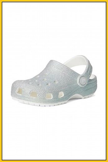 Sparkle Every Step Crocs Kids Glitter Clogs