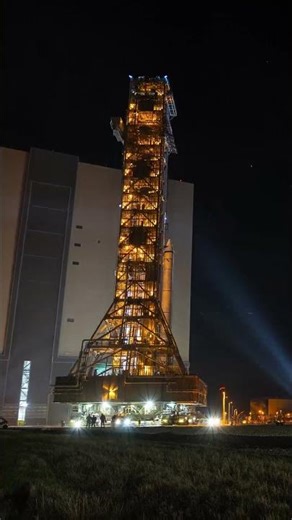 Moon Rocket on the Move