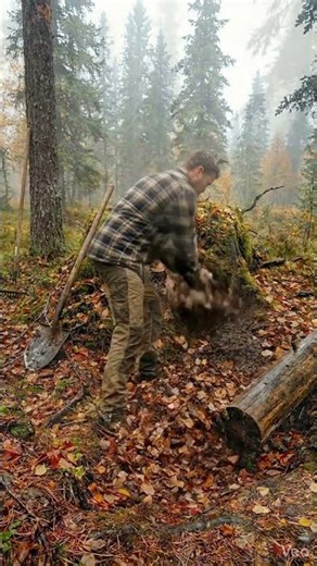Abandoned Forest #bunker Restored Into Hidden #construction Base #shorts #beforeafter