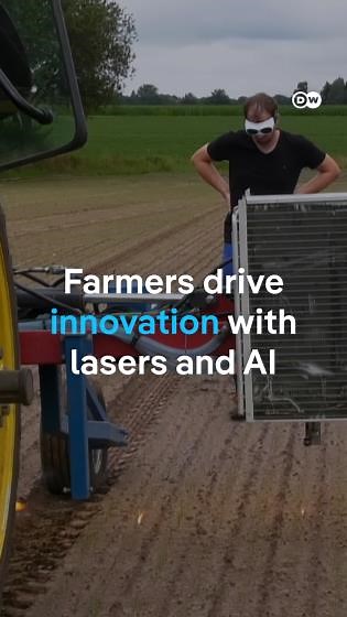 Farmers drive innovation with lasers and AI