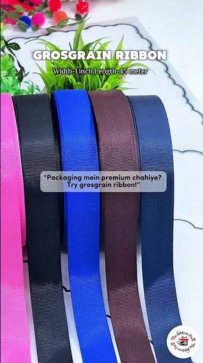 1 inch grosgrain ribbon | "Best Grosgrain Ribbon for Gifting 2025" |The ribbon pack | Grosgrain