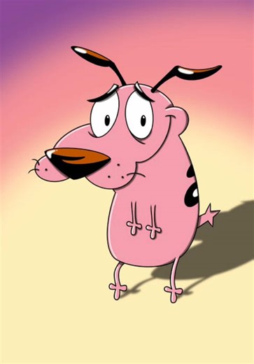 Courage the Cowardly Dog: Digital Art Journey
