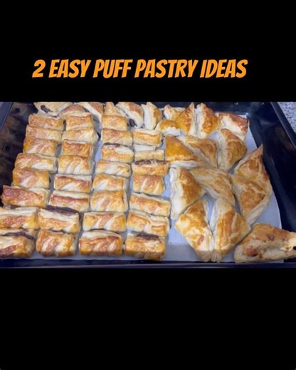 Easy Puff Pastry Bites | Chocolate & Herb Cheese Puff Pastry Recipe (Perfect for Suhoor)