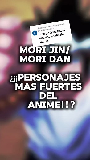 Mori Jin: El personaje más fuerte del anime