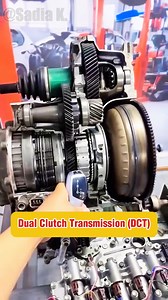 📌How DCT works...?? (Explained)🥰👇 A Dual Clutch Transmission (DCT) uses two clutches to pre-select gears for faster, smoother shifts without power loss. It's known for combining the efficiency of a manual with the convenience of an automatic. #DCT #engine #automobile #cars #transmission #clutch #engineering #gears #DualClutchTransmission | Yusuf Mulla