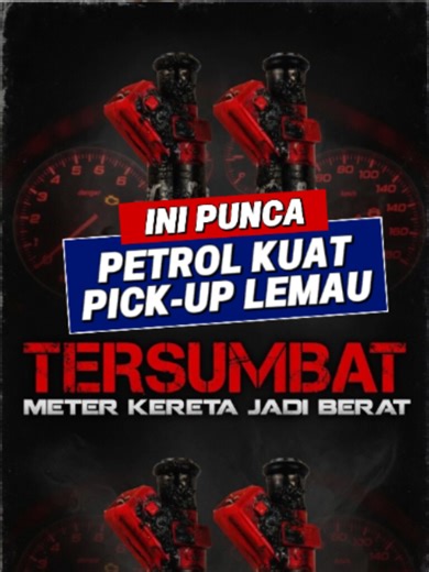 Kereta Lemau? Punca & Solusi Injector Tersumbat