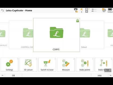 Updating a Leica GNSS Receiver Using a CS30 / CS35 Tablet