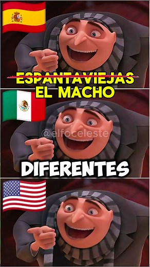 El macho pero en 3 idiomas #MiVillanoFavorito #despicableme #minions | Elfoceleste