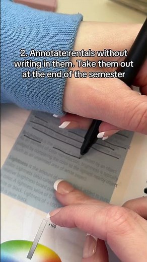 Transparent sticky notes = the perfect study tool #studying #howtostudy #mrpen #studytips