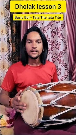Dholak Lesson 3. How to play dholak #yogirana