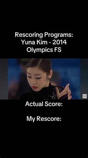 Don’t kill me 🥴 This system is incredibly stupid, some of her jumping passes I’m only giving credit for 3 bullet points and so I can only give them a 1, but they’re the most important 3 bullet points imo, the ones that under today’s system would get you at least a 3. It’s stupid that a jump that wasn’t performed as well but had a difficult entrance and went with the music could potentially outscore a textbook jump that didn’t have a difficult entrance or match the music. Thank goodness they cha