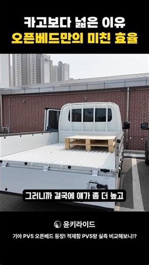 Kia PV5 Open Bed 1-Ton Truck-Class Cargo Bed?!