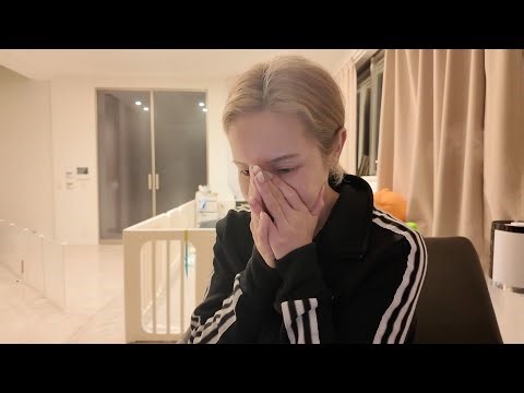 [8-month-old twins] Pi-kun and Lee-chan were rushed to hospital.