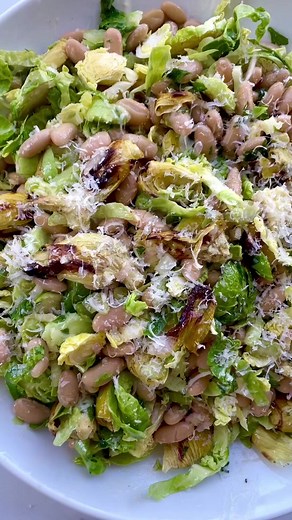 Air Fried Artichoke Salad with Parmesan Dressing