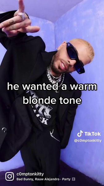 Vegas Hair Transformation for Rauw Alejandro at 2022 Latin Billboard Awards