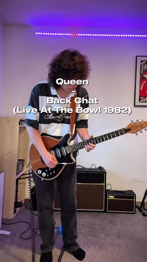 Queen's Back Chat Live Performance at the Bowl 1982