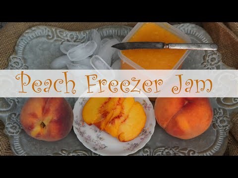 Peach Freezer Jam Recipe