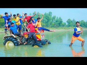 Funny Video 2023,Tractor Funny Video 2023,‪@MYFAMILYComedy‬