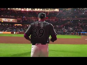 The Most Electric Entrance in Baseball 🎺