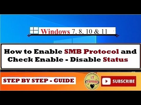 How to Enable-Disable SMB Protocol in Windows 8 || Windows 10 || Windows Server OS