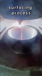 FNS surfacing process of valve fittings#cladding #welding #overlay