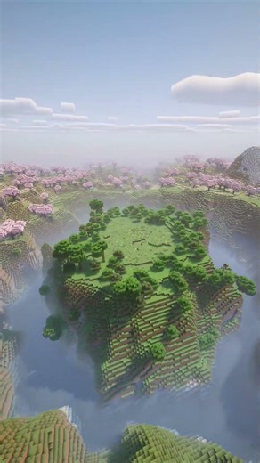 The Most Beautiful Spawn in Minecraft #minecraft #minecraftshorts