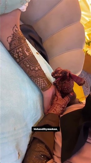 BRIDAL MEHANDI ❤️ || MEHANDI DESIGN 🫶 || #sisterwedding #mehandi
