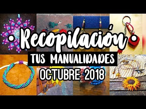 Recopilación macrame 📣 octubre 2018 | Tutoriales Temuco ● Compilation