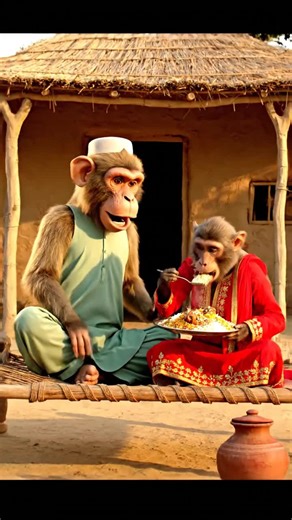 Aqsa Thora Kha - A Fun Monkey Face Moment