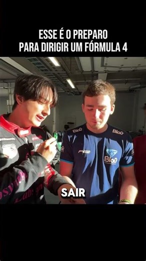 How a Formula 4 driver prepares to drive.