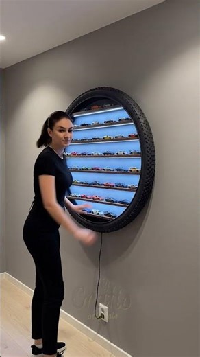 Turning an Old Tire Into an Epic LED Car Display