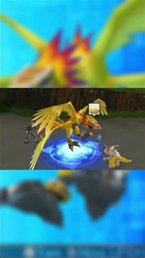 Hououmon digivolve + skill - Digimon World Re-Digitize (PSP)