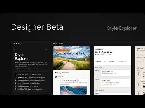 Fast AI Design Iteration | Designer Beta
