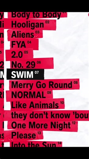 Por medio de weverse se ha revelado el tracklist de #ARIRANG #bts #army