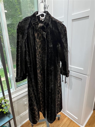 Vintage Lorovi Leopard Print Faux Fur Coat Made in USA | 1970s Glam Long Animal Print Winter Coat | Plush Modacrylic Women’s Medium - Etsy