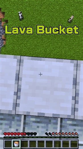 Lava Bucket MLG?! [Minecraft Challenge]