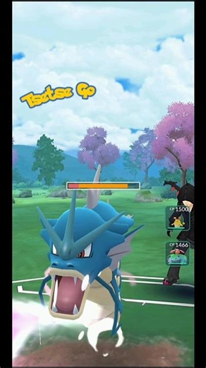 Dragon Pulse Destroyed Gyarados | #pvp #pokemongo #tsetsego