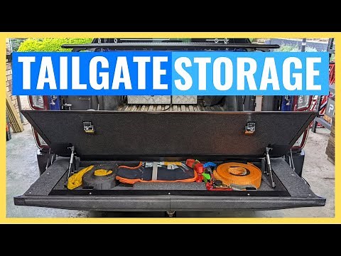 ISUZU DMAX Ute TailGate Storage | Huracan Fabrication | 2021 Isuzu D-Max Build Series #29