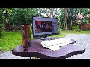 DIY | Transform a laptop into a stunning desktop PC | P-CH RESTORATION #lenovo