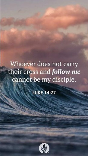 The True Cost of Following Jesus | Luke 14:27. #love