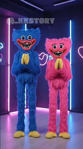 Huggy Wuggy & Kissy Missy Loop Dance Party! 🎧💃 | #poppyplaytime