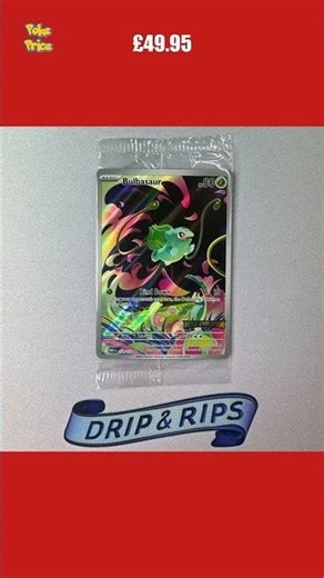 💸 Bulbasaur Sold for £49.95! Worth it?! #shorts